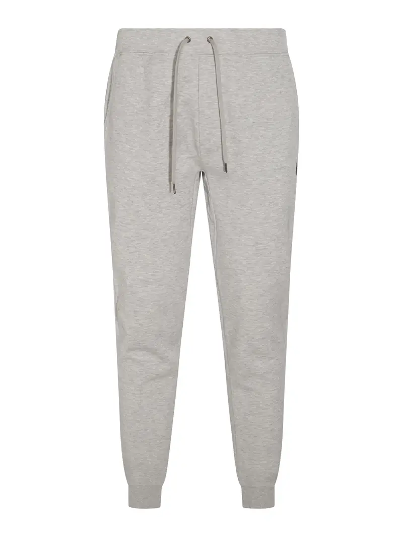 Pantaloni in cotone grigio chiaro