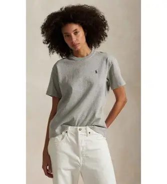 per donna 211967104003 Maglietta in jersey di cotone grigio (XXL), Casual, Manica corta