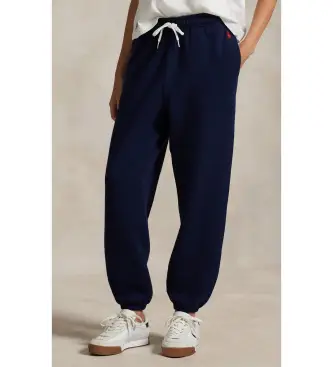 per donna 211971700002 Pantaloni blu navy in pile con coulisse (XL), Casual, Sportivo, Cotone