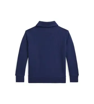 Polo Ralph Lauren per ragazzo 322958157002 Felpa in maglia French Terry (6años= 124/134cm), Casual, Cotone, Navy, moda per bambini