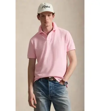 per uomo 710534735519 L'iconica polo in piqué rosa Classic Fit (XXL), Casual, Cotone, Manica corta