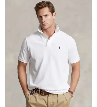 per uomo 710666997001 Polo basica bianca (XXL), Bianco, Casual, Cotone, Manica corta