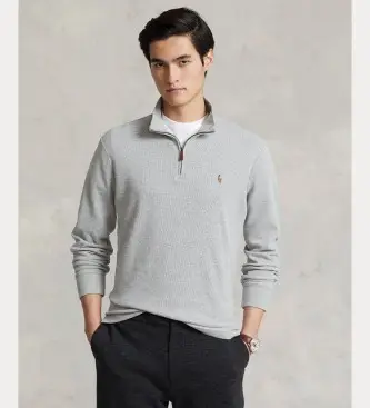 per uomo 710671929009 Felpa grigia con zip State (XXL), Casual, Grigio, Cotone, Manica lunga Multicolore