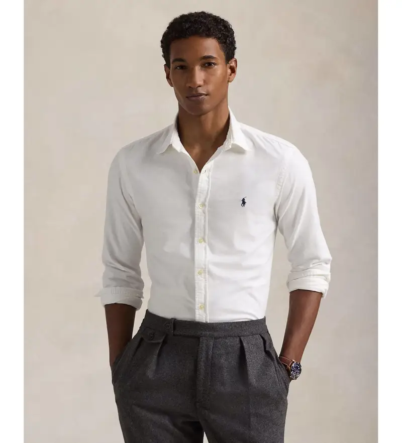 Polo Ralph Lauren Oxford Uomo Bianco 4053773