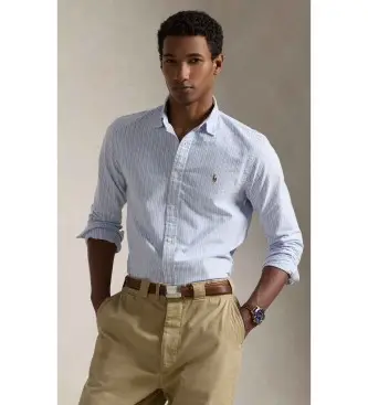 Polo Ralph Lauren Oxford Uomo Blu 4579926