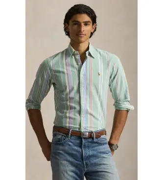Polo Ralph Lauren Oxford Uomo Verde 4580303