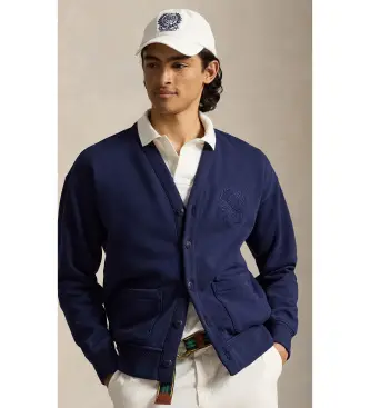per uomo 710B16044001 Cardigan blu casual di Wimbledon (XL), Navy