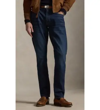 Polo Ralph Lauren per uomo 710B16994001 Jeans elasticizzati blu Parkside Active Taper (40/34), Casual, Cotone, Denim