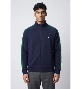 per uomo 710B20430001 Giacca Bande blu marino (XL), Casual, Sportivo, Cotone, Multisport, Navy