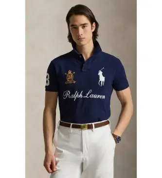 per uomo 710P07311001 Polo 20° Anniversario Marine (XL), Casual, Cotone, Manica corta, Navy