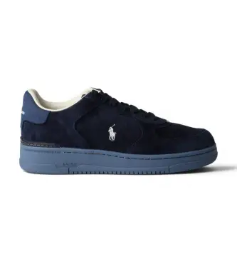 per uomo 809P13085001 Sneakers in pelle Masters blu marino (46), Basso, Stringhe, Casual, Navy