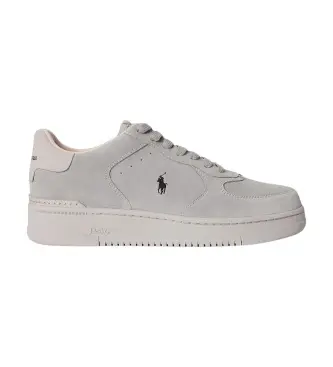 per uomo 809P13085002 Sneakers in Pelle Masters grigie (46), Basso, Stringhe, Casual, Grigio Beige