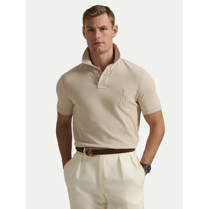 Polo 710938137011 Beige Slim Fit