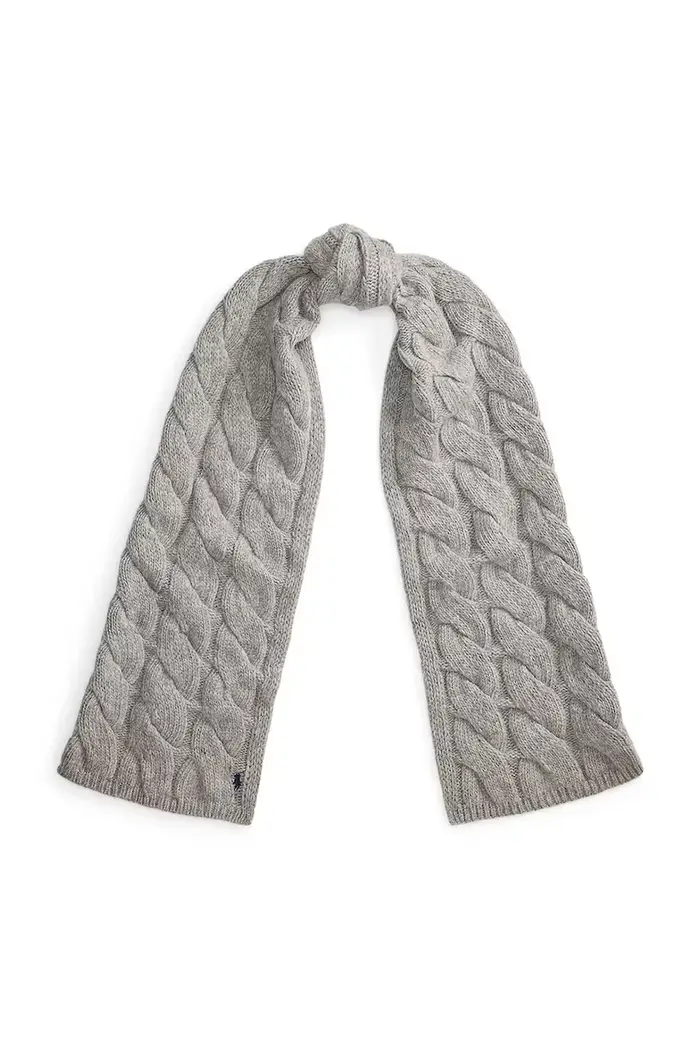 sciarpa da donna in lana Grigio