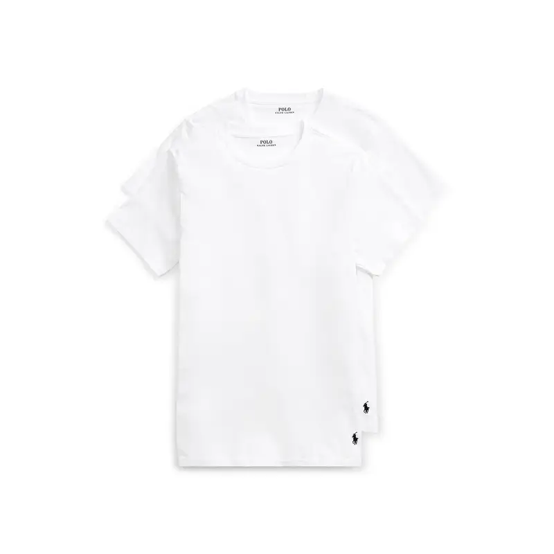 Polo Ralph Lauren Set di 2 T-shirt Core Replen 714835960002 Bianco Slim Fit