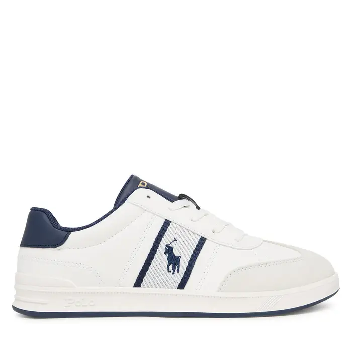 Sneakers Polo Ralph Lauren Heritage Court III T-Toe RL03354102 Bianco