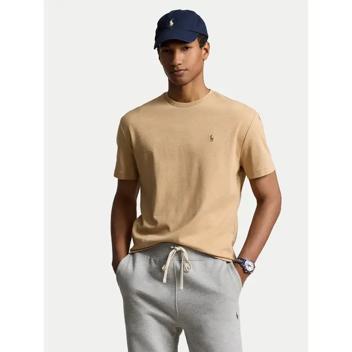 T-shirt 710740727072 Beige Slim Fit