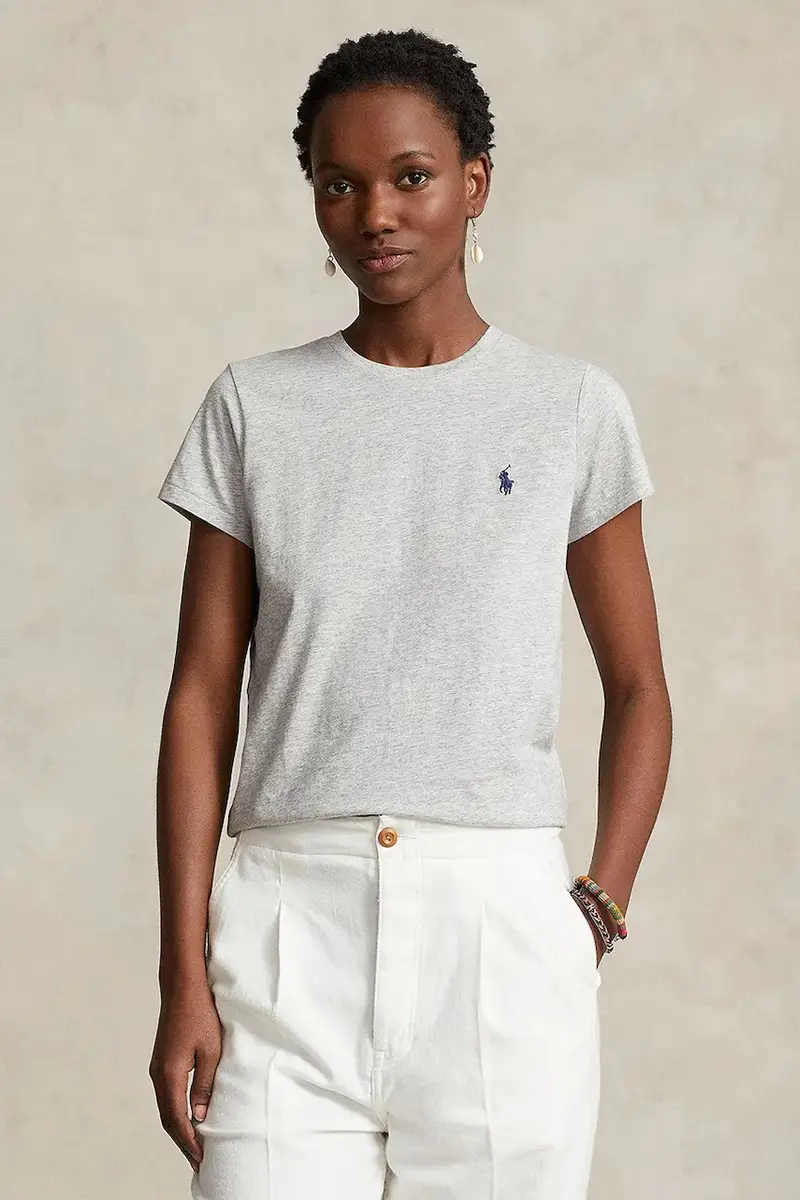 Polo Ralph Lauren T-shirt Donna Grigio 2250395