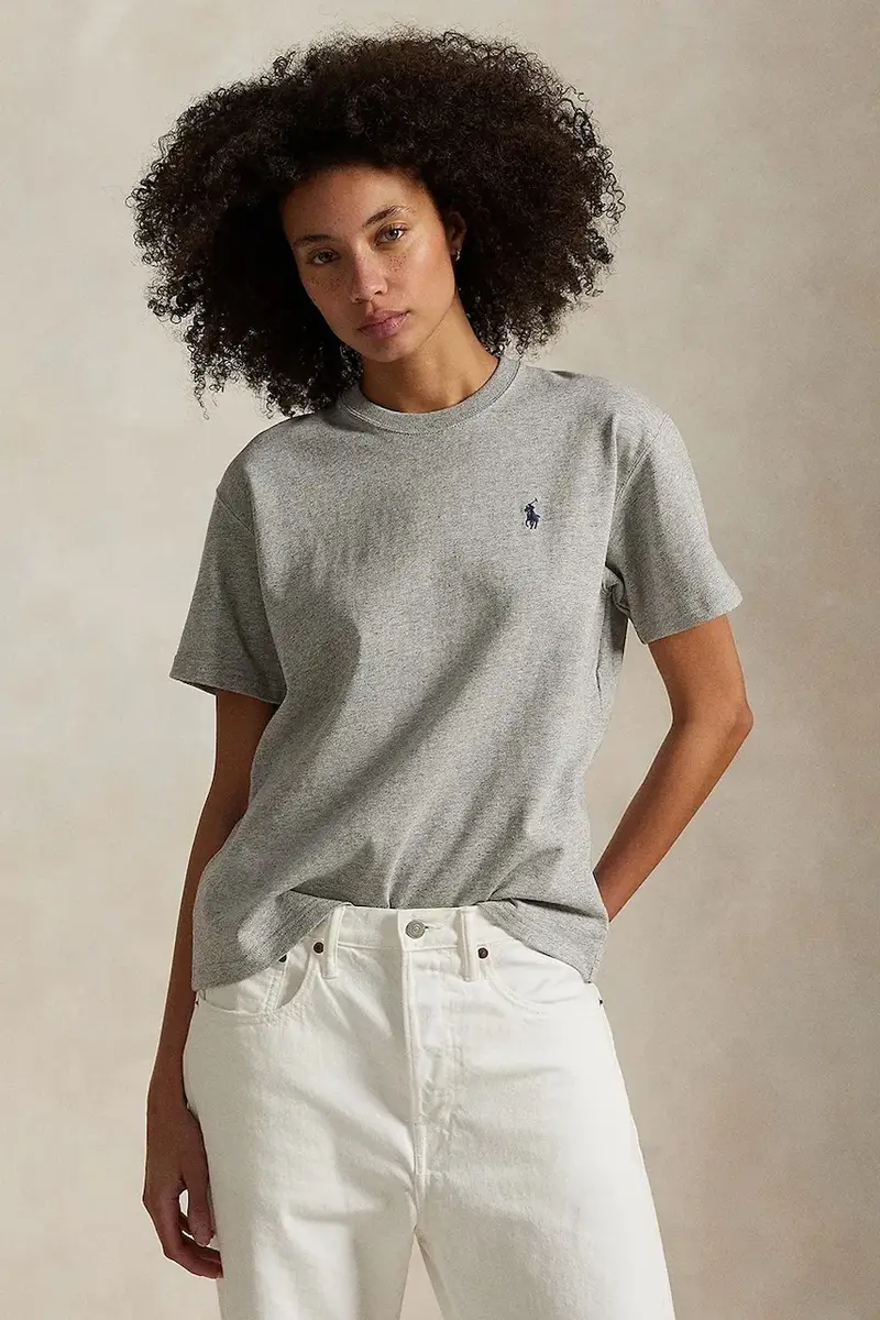 Polo Ralph Lauren T-shirt Donna Grigio 2250412