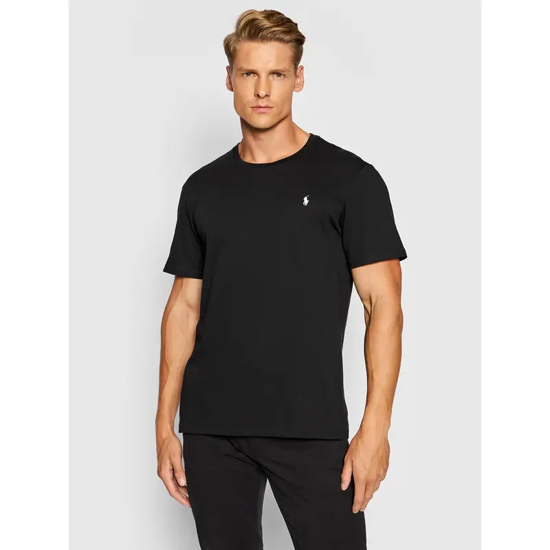 per uomo 714844756001 Maglietta da notte Crew nera (XL), Nero, Casual, Cotone, Manica corta
