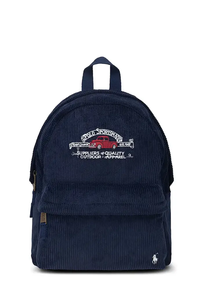 zaino per bambini in cotone Blu navy