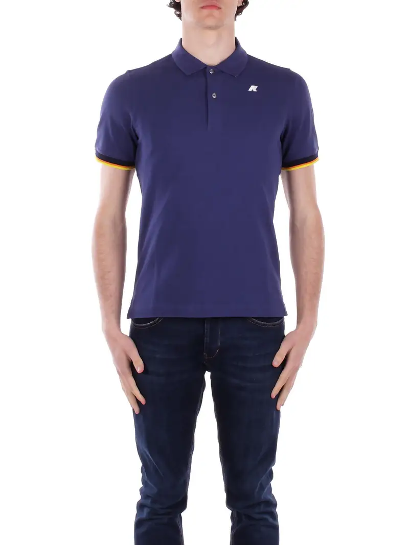 Kway Polo uomo verde acqua Vincent pique
