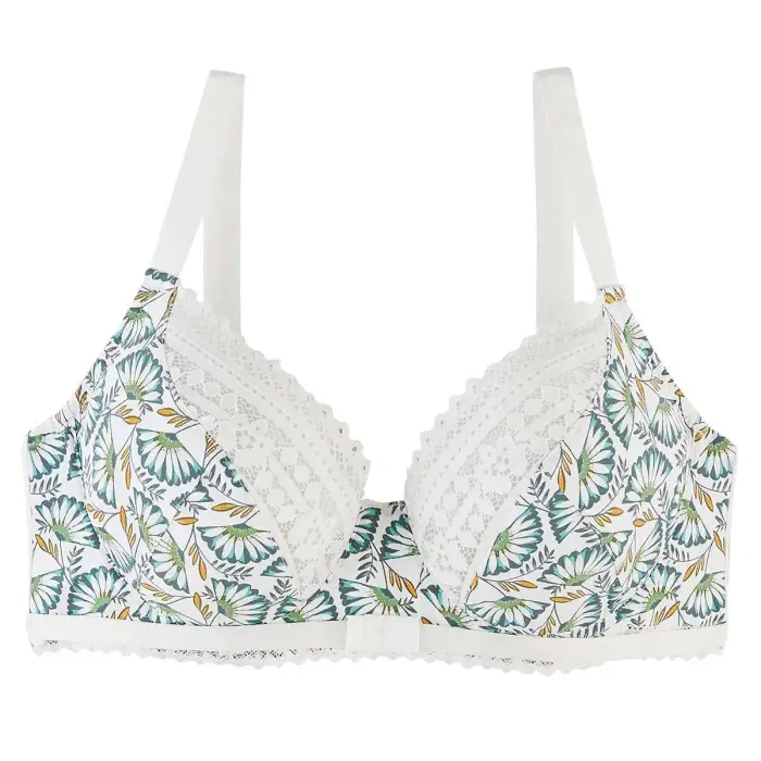 Pomm Poire Reggiseno a canestro da donna Imprévu Blanc