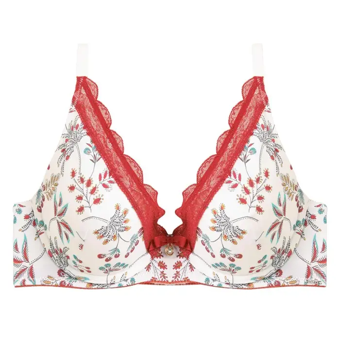 Pomm Poire Reggiseno ampliforme con coppe modellate donna Insolente Orange
