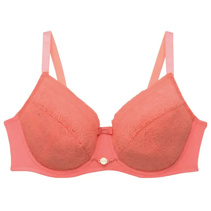Pomm Poire Reggiseno donna con ferretto Gaufrette Orange