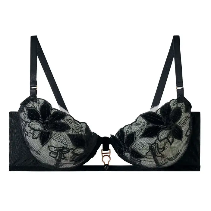 Pomm Poire Reggiseno donna con ferretto Rafale Noir