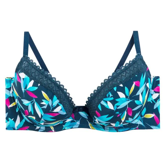 Pomm Poire Reggiseno donna con ferretto Savane Bleu