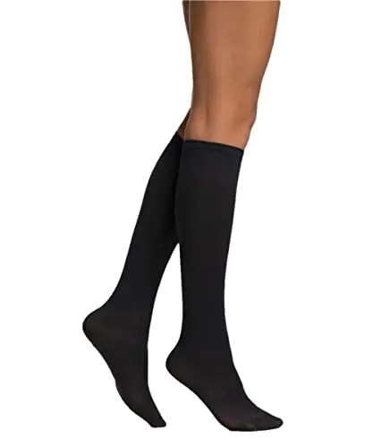 POMPEA 6 Paia Gambaletto Donna Coprente Microfibra 50 Den Lava