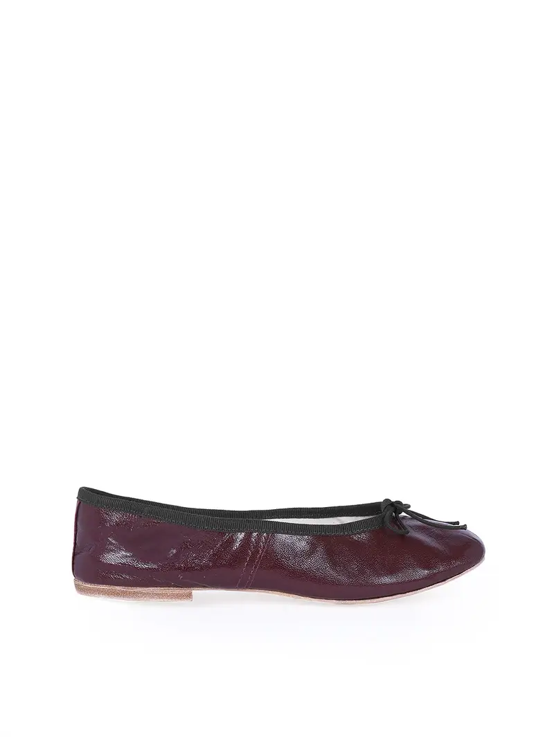 Porselli Ballerine Bordeaux 2480550