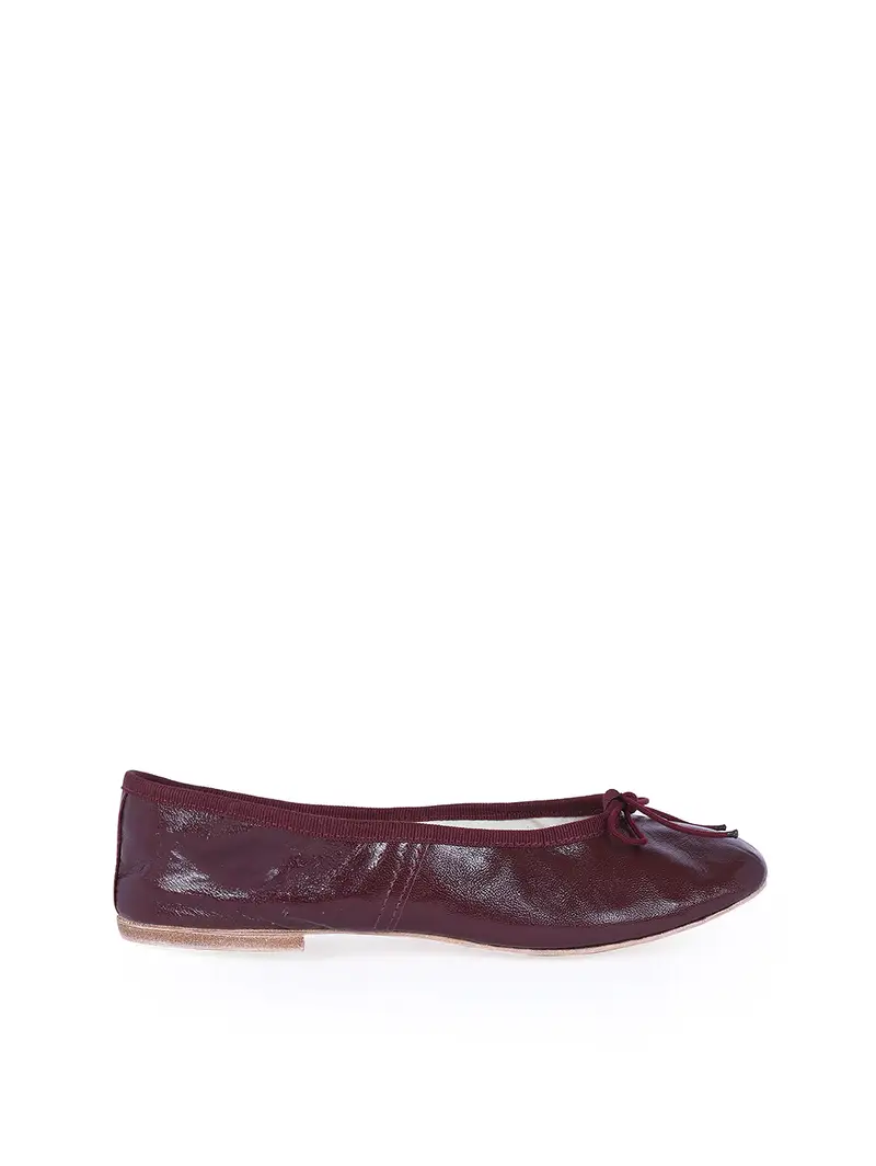 Porselli Ballerine Bordeaux 2480809