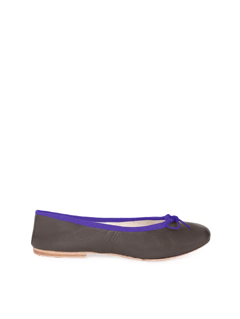 Porselli Ballerine Marrone 2480630
