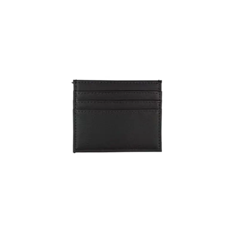 AURACASA Portafoglio per carta di credito, portacarte super sottile, portafoglio in PU per uomo e donna con 6 scomparti per carte e 1 tasca