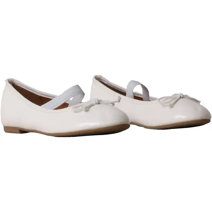 Ballerine bambina Poti Pati 284177 Bianco miniatura 3