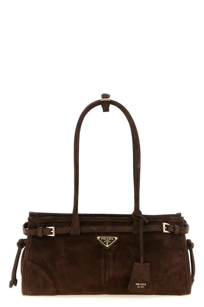 PRADA Borsa A Mano Bonnie Medium Marrone