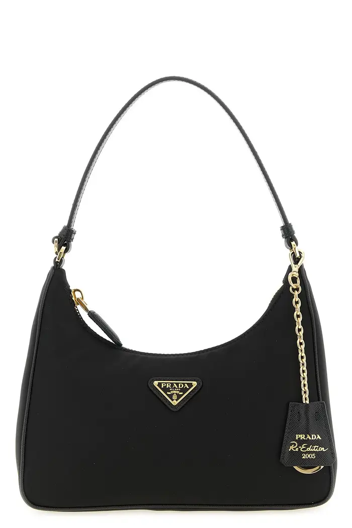 PRADA Borsa A Spalla Re-Edition 2005 Mini Nero
