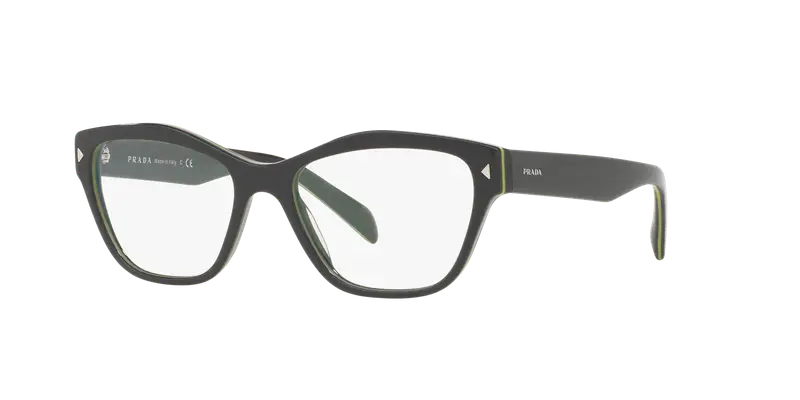 Prada Donna PR 27SV UR01O1 Montature da vista outlet Plastica Grigio Cat Eye