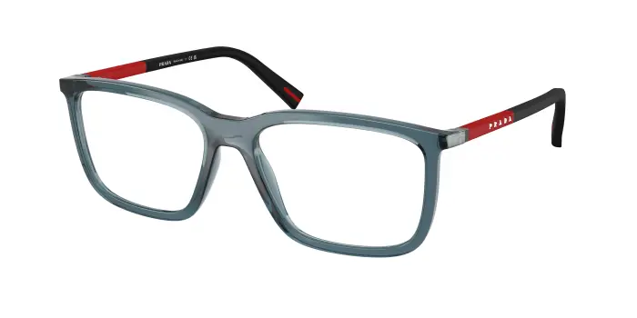Prada Linea Rossa Uomo PS 01SV CZH1O1 Montature da vista Iniettato Blu Pillow Normale
