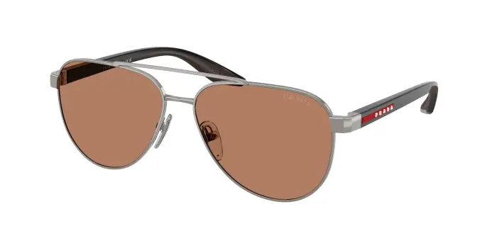 Prada Linea Rossa Occhiali da sole Uomo Grigio 4324851