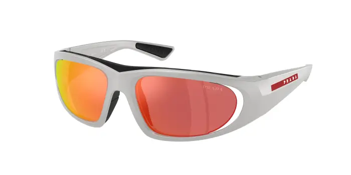 Prada Linea Rossa Occhiali da sole Uomo Grigio 4348902