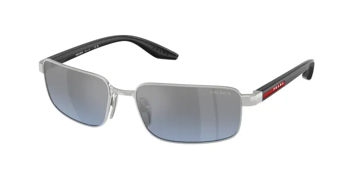Prada Linea Rossa Occhiali da sole Uomo Argento 4348879