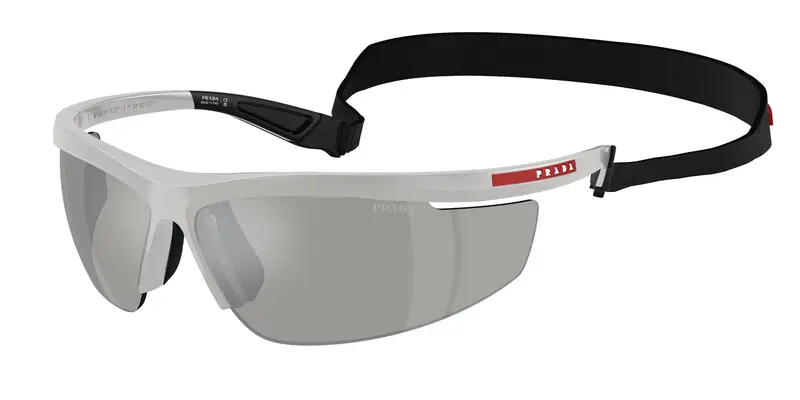 Prada Linea Rossa Occhiali da sole Uomo Grigio 845003