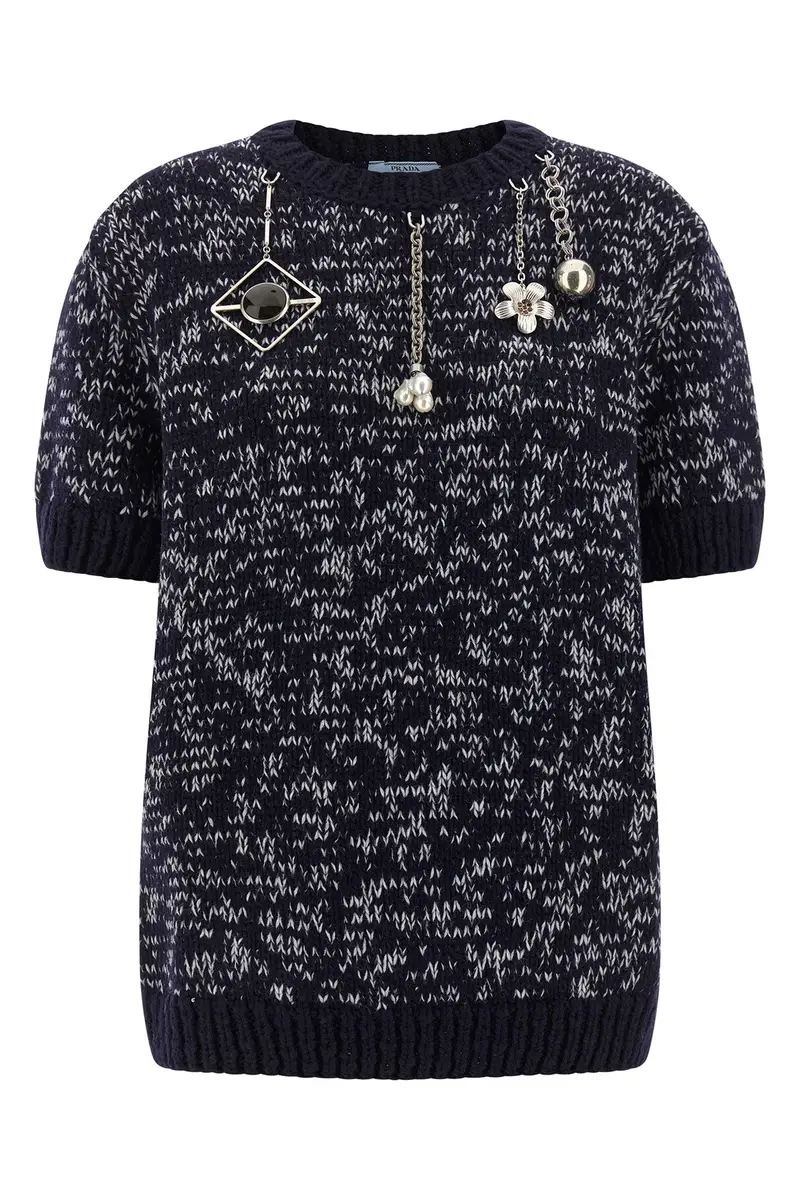 PRADA Maglia Ciondoli Multi