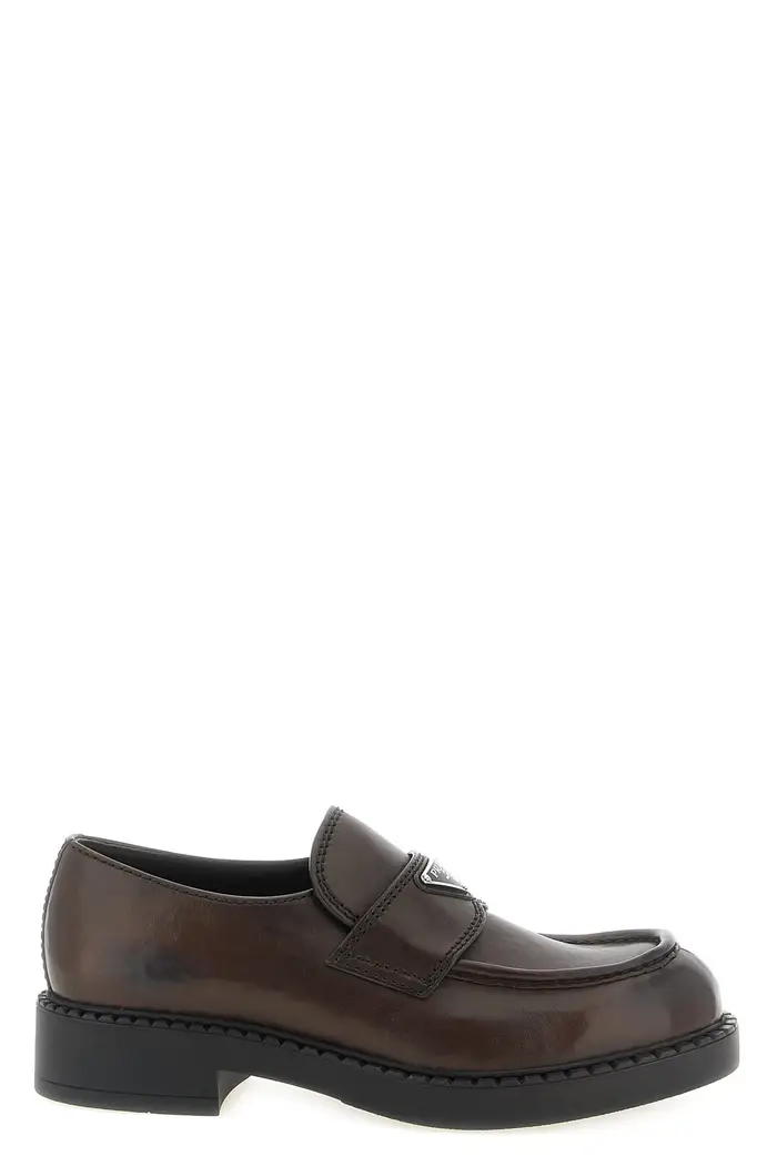 PRADA Mocassino Chocolate Marrone
