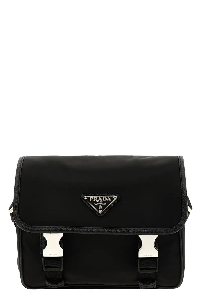 PRADA Tracolla 'Messenger' Nero