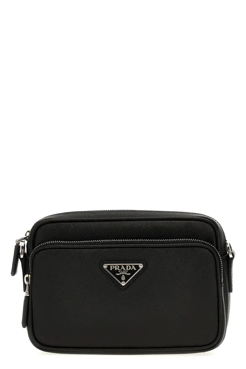 PRADA Tracolla Saffiano Nero