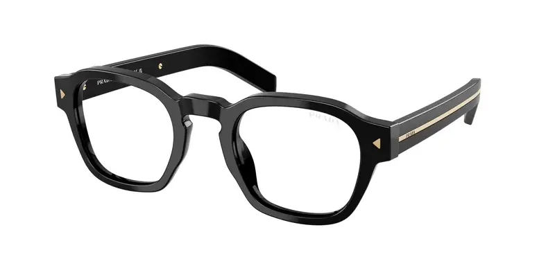 Prada Occhiali da sole Uomo Nero 845312